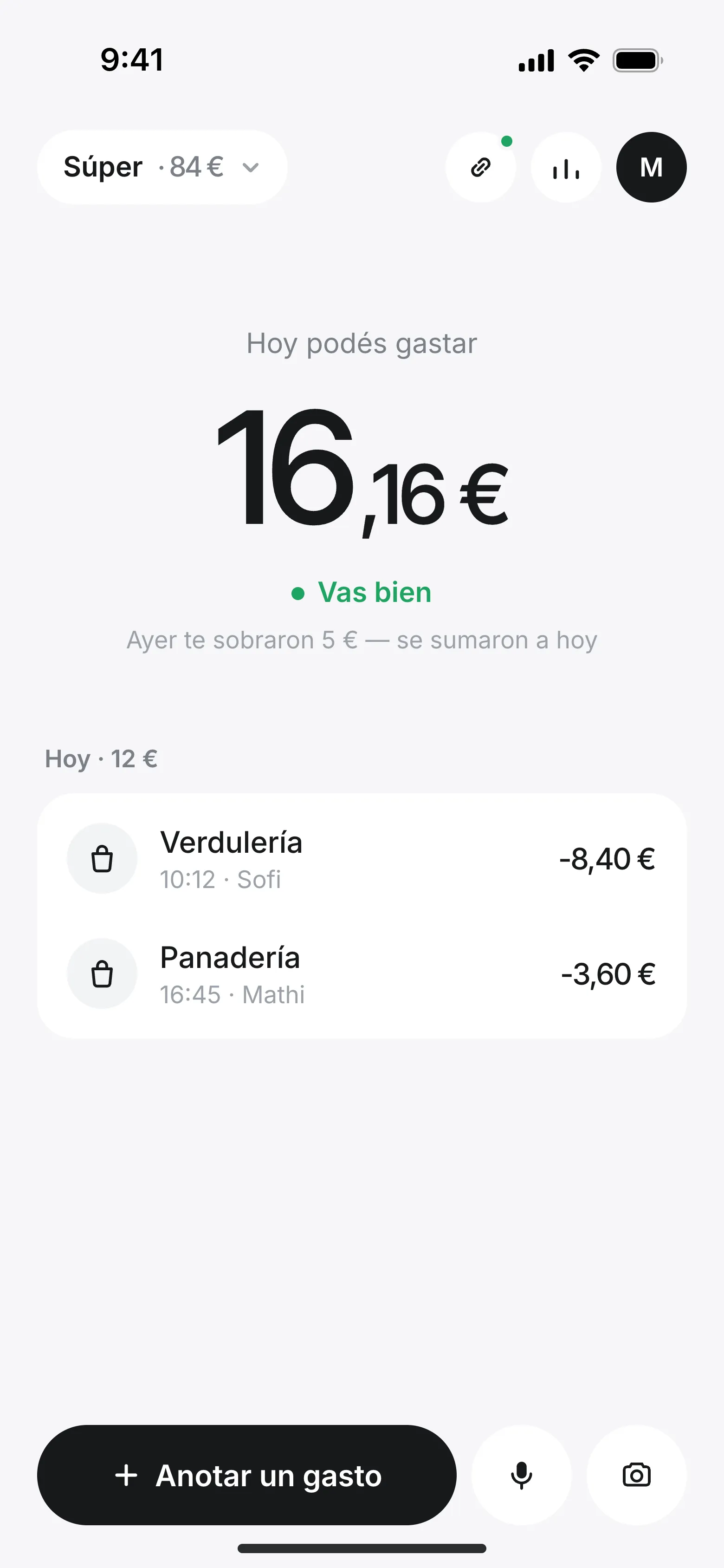 Nalora budget app